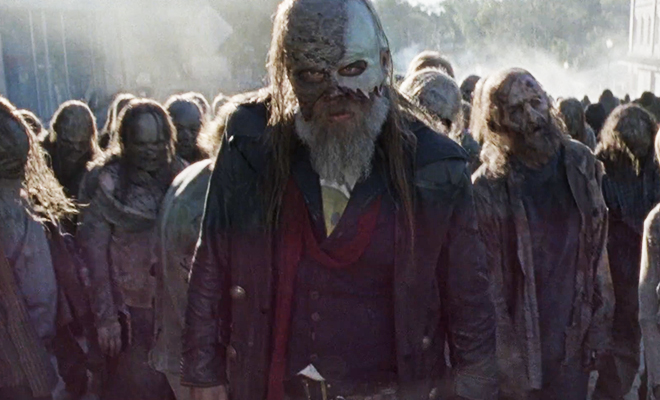 Máscara de Beta em The Walking Dead ganhou um detalhe macabro