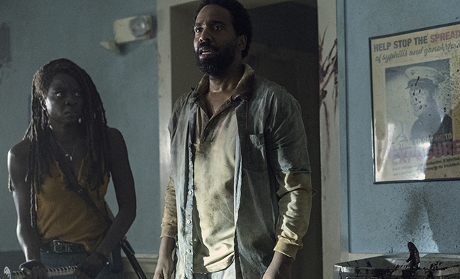 Michonne e Virgil chegam à ilha nas primeiras imagens do próximo episódio de The Walking Dead