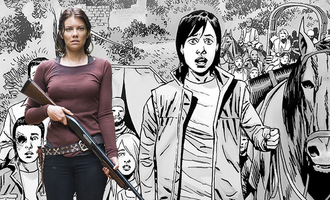Quadrinhos de The Walking Dead indicam como será o retorno de Maggie