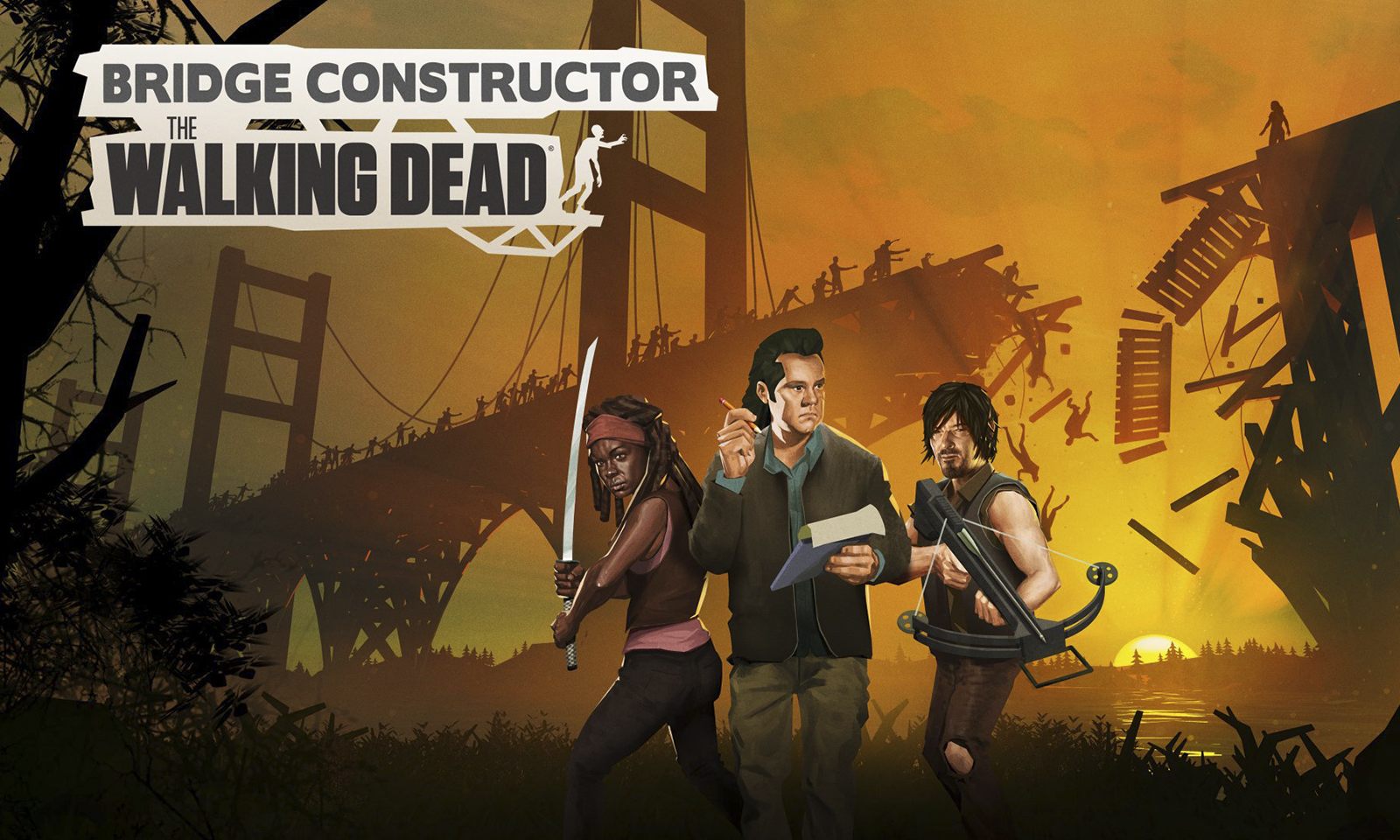 Bridge Constructor: The Walking Dead | Trailer de gameplay e lançamento