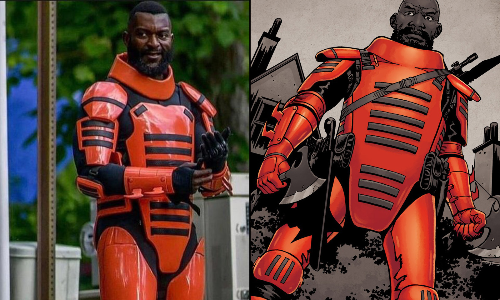 Imagem vazada do set de The Walking Dead mostra Michael James Shaw como Mercer