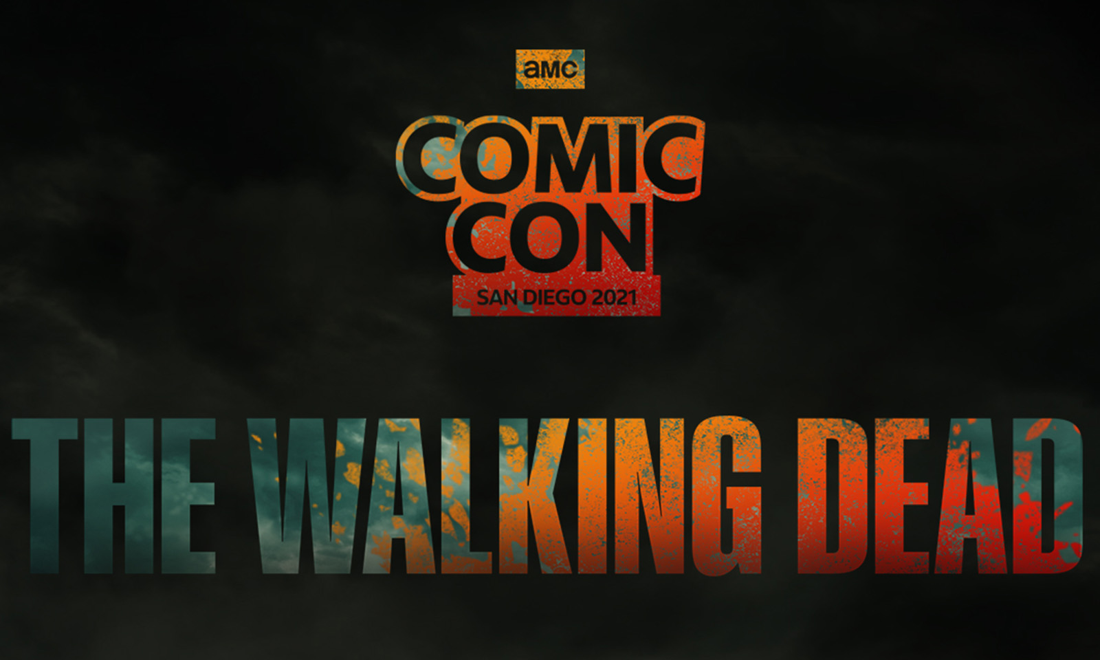 Arte de The Walking Dead para a San Diego Comic Con 2021