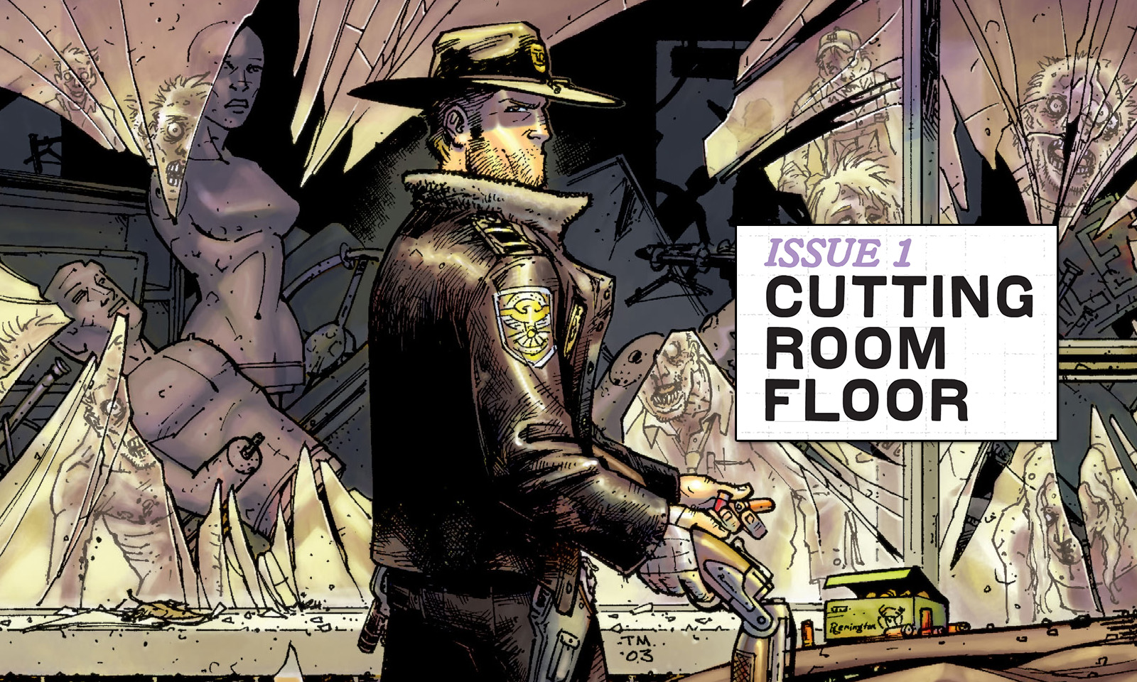 The Walking Dead Deluxe 1 – Cutting Room Floor: Roteiro e Comentários