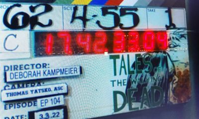 Claquete das gravações do episódio 4 da 1ª temporada de Tales of The Walking Dead.