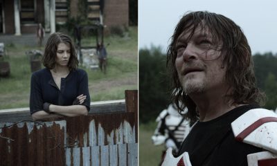 Daryl e Maggie se encarando em cena do episódio 9 da 11ª temporada de The Walking Dead.