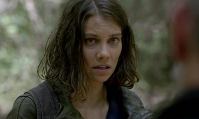 Maggie conversando com Negan no episódio 16 da 11ª temporada de The Walking Dead.