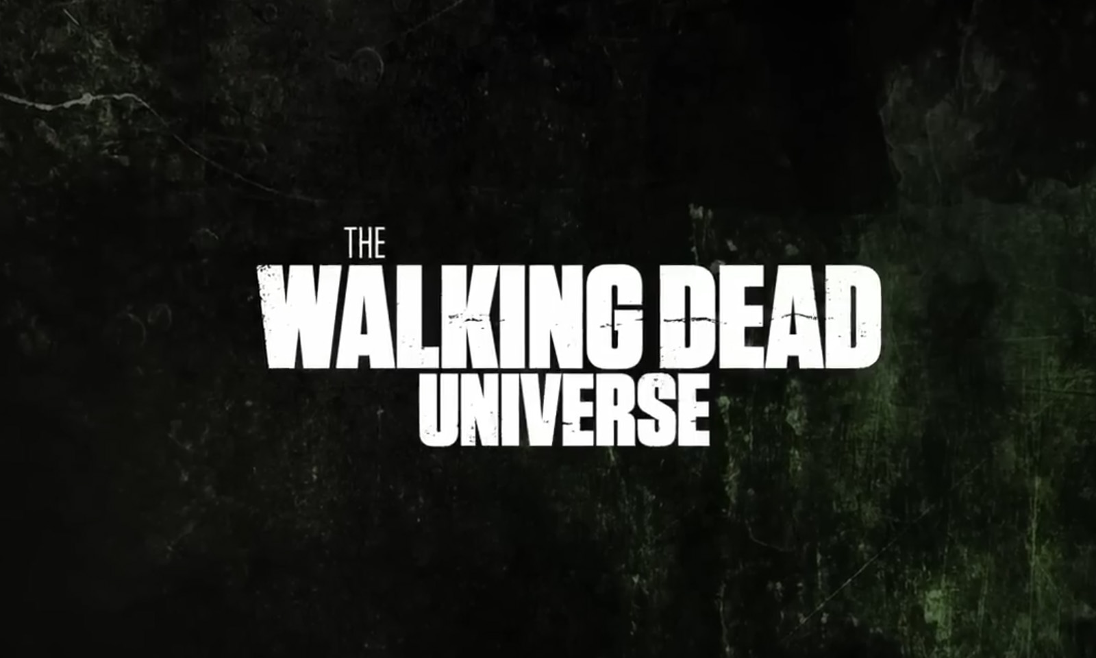 Logo do Universo The Walking Dead mostrado no trailer das novas séries.