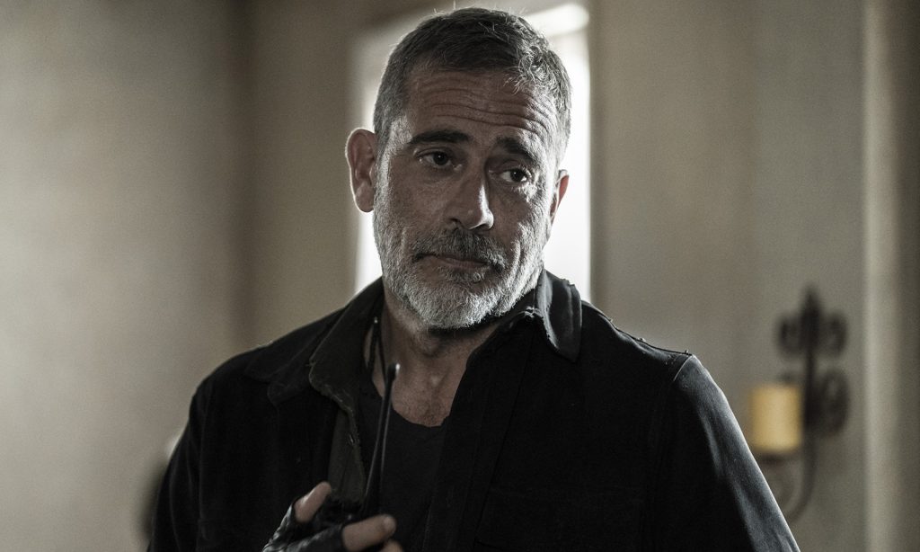 Negan em cena da última temporada de The Walking Dead.