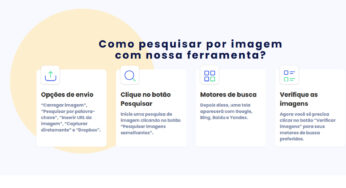 O que é uma pesquisa reversa de imagens?