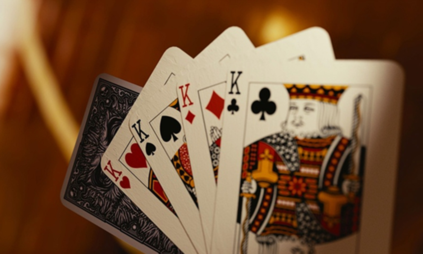 Cartas de baralho representando o Blackjack.