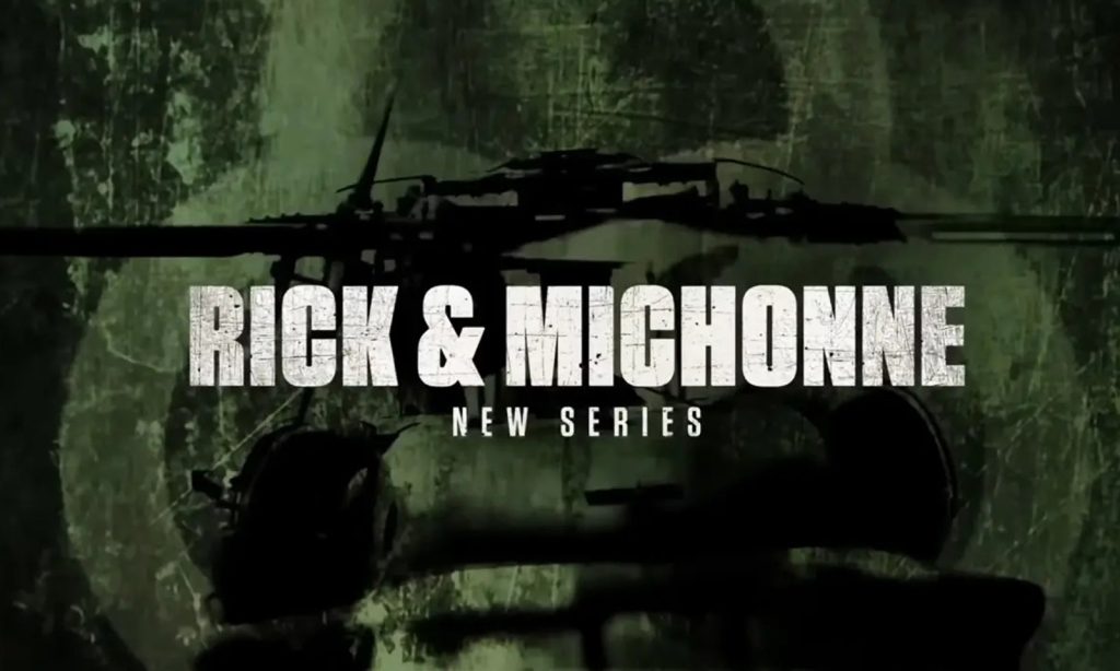 Logo do título provisório do spinoff de The Walking Dead focado em Rick e Michonne que estreia em 2024.