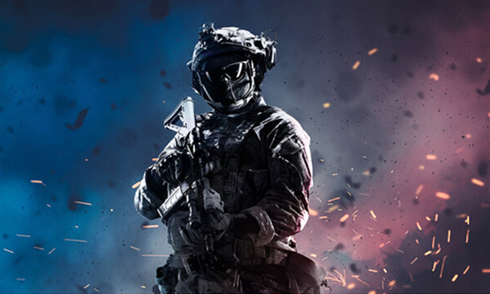 Personagem de Call of Duty para personalizar post.