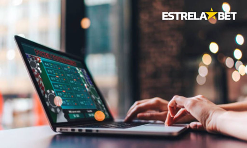 Imagem de computador para ilustrar o post da Estrela Bet.