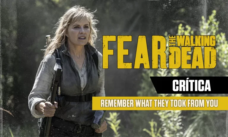 Madison em arte da crítica do episódio 1 da 8ª temporada de Fear the Walking Dead.