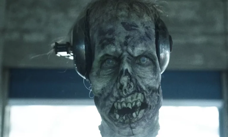Cabeça zumbificada em cena do episódio 2 da 8ª temporada de Fear the Walking Dead.