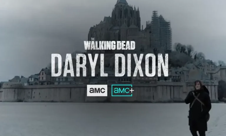 Daryl Dixon em cena de sua série spin-off de The Walking Dead na França.