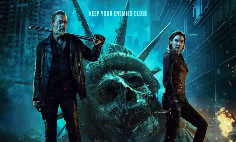 Maggie e Negan juntos no pôster oficial de The Walking Dead: Dead City.