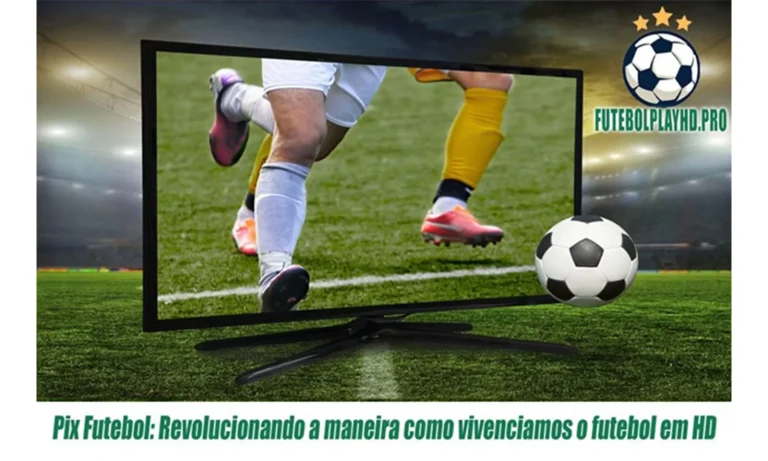 Jogador chutando bola para ilustrar artigo do Pix Futebol.