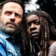 Rick e Michonne em ensaio fotográfico de The Walking Dead.