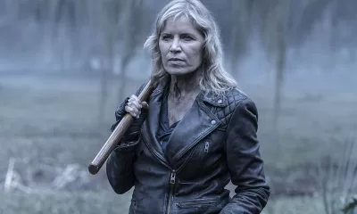 Madison segurando seu machado em cena do episódio 10 da 8ª temporada de Fear the Walking Dead.