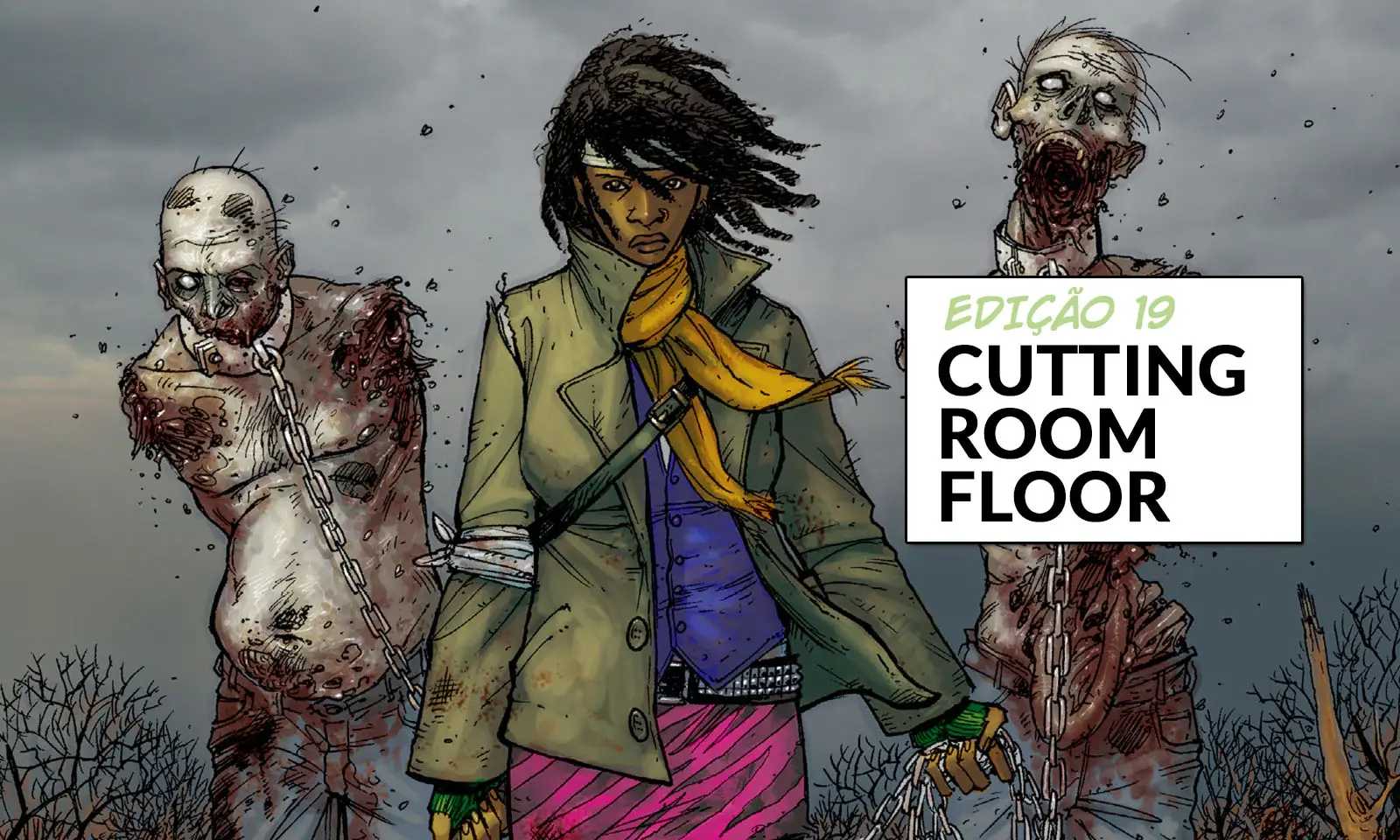 The Walking Dead Deluxe 19 – Cutting Room Floor: Roteiro e Comentários