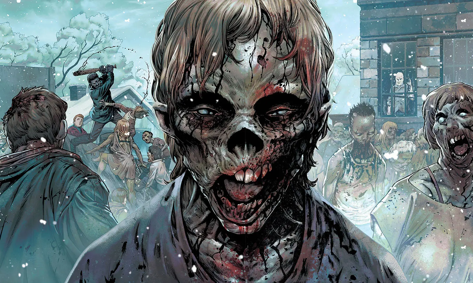 The Walking Dead Deluxe ganha capas variantes de Mateus Santolouco