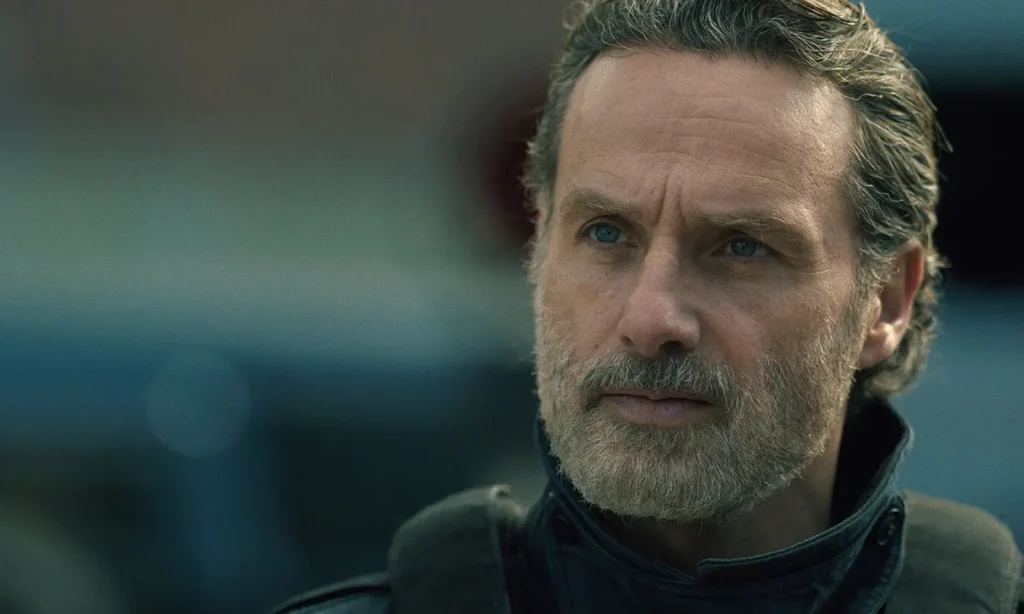 Rick um pouco furioso em cena do Episódio 3 de The Walking Dead: The Ones Who Live.