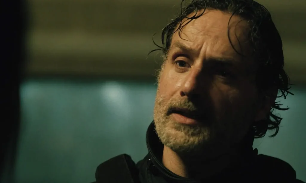 Rick confuso em cena do Episódio 4 de The Walking Dead: The Ones Who Live.