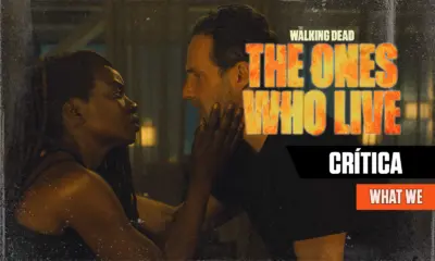 Rick e Michonne em momento íntimo em cena do Episódio 4 de The Walking Dead: The Ones Who Live.