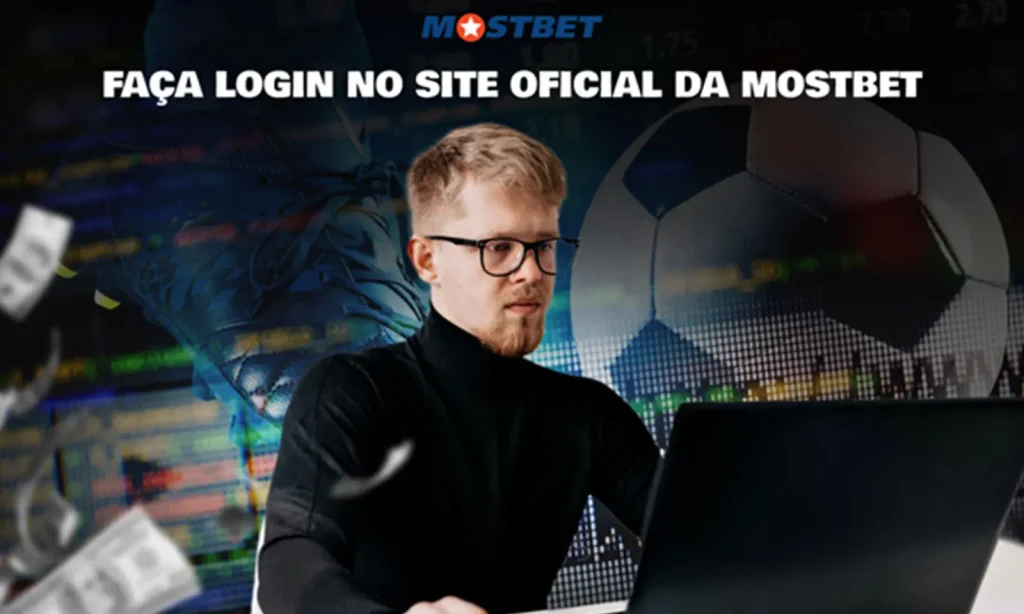 Faça login no site oficial da Mostbet