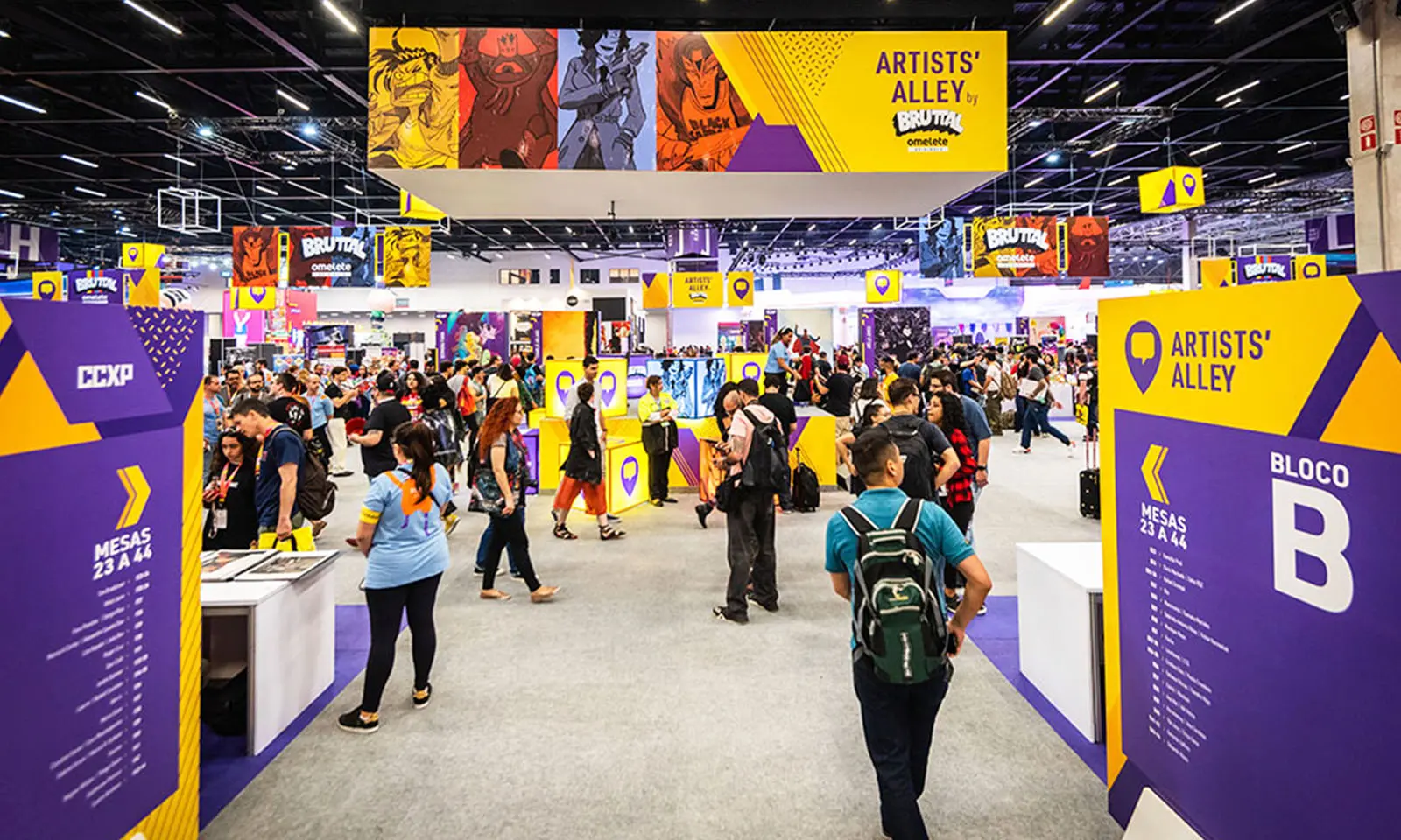 CCXP23 anuncia 6 novos quadrinistas para o Artists' Valley By Bis