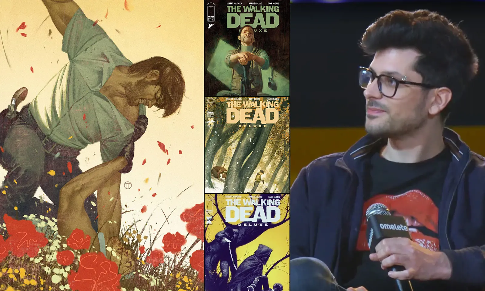 CCXP23 | Julian Totino Tedesco, ilustrador de capas variantes de The Walking Dead, é confirmado no evento