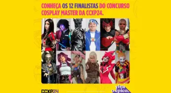 CCXP24 revela os 12 finalistas do Concurso Cosplay Master