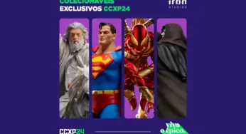 CCXP24 | Revelados os colecionáveis exclusivos da Iron Studios