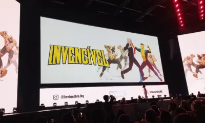 Painel de invencível na CCXP24