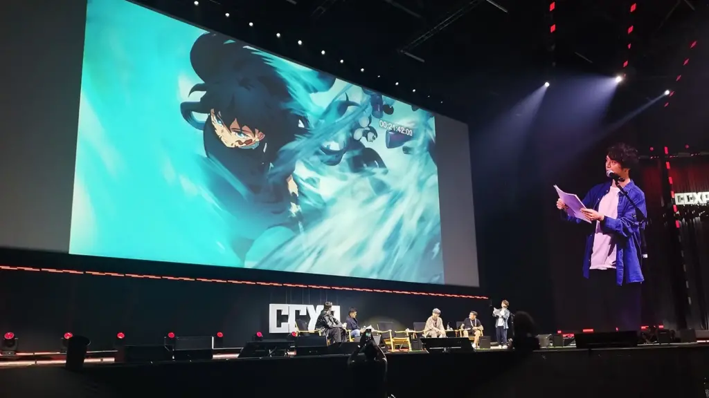 Painel de Demon Slayer-na ccxp24