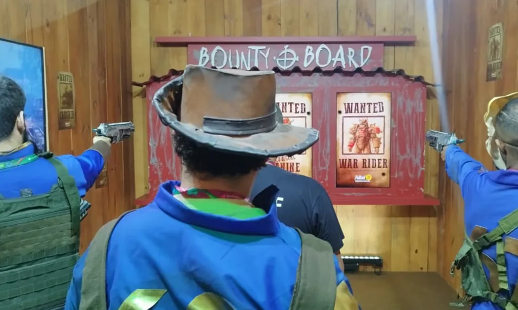 Fallout estande CCXP25