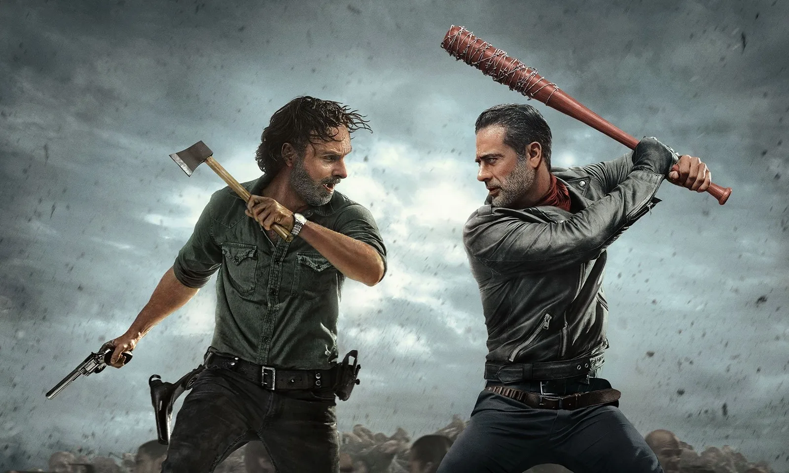 Os atores que quase foram Rick e Negan em The Walking Dead