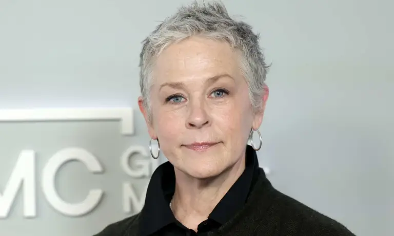 Atriz Melissa McBride em evento