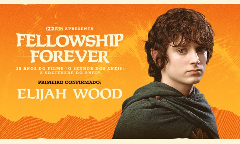 Elijah Wood, o eterno Frodo de O Senhor dos Anéis, é anunciado como atração da CCXP26