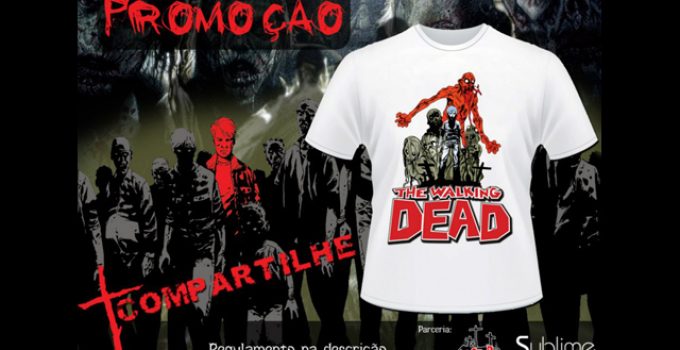 Promocao - Camisa Walking Dead Sublime