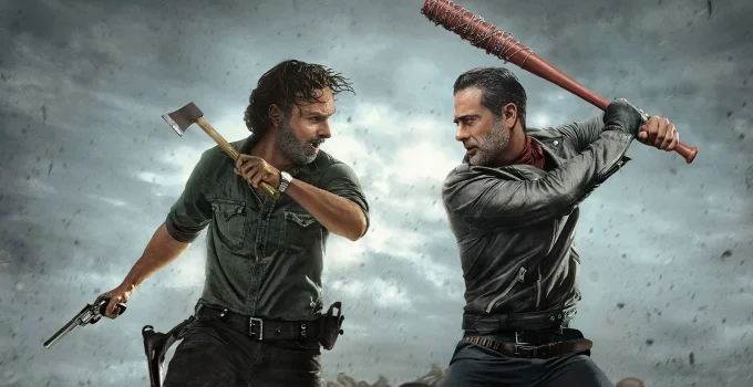 Rick e Negan The Walking Dead