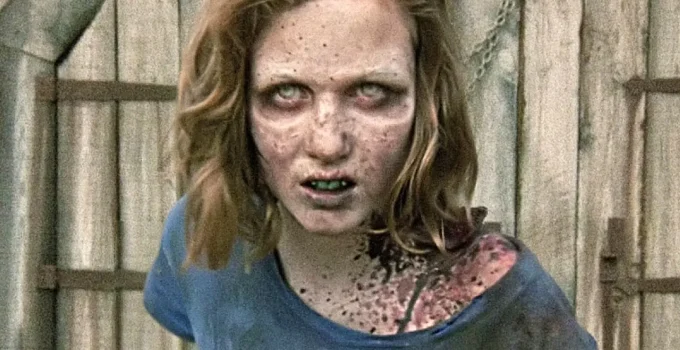 Sophia The Walking Dead cena silenciosa