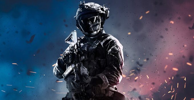 Personagem de Call of Duty para personalizar post.