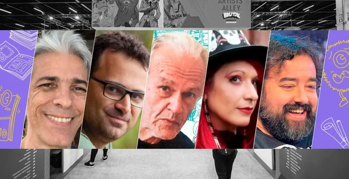 CCXP23 anuncia 5 novos quadrinistas para o Artists' Valley By Bis