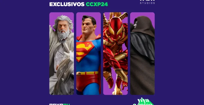 CCXP24 | Revelados os colecionáveis exclusivos da Iron Studios