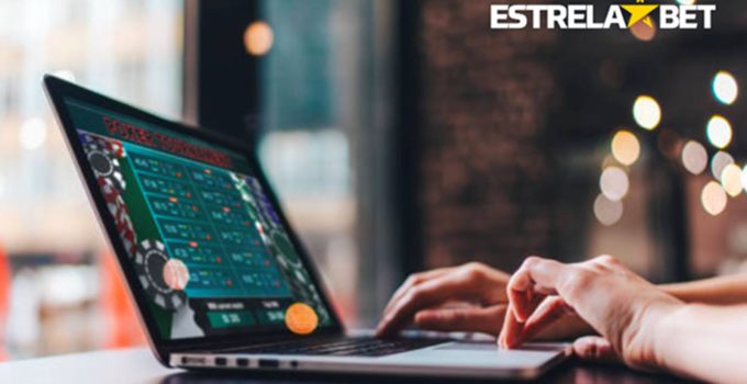 Imagem de computador para ilustrar o post da Estrela Bet.