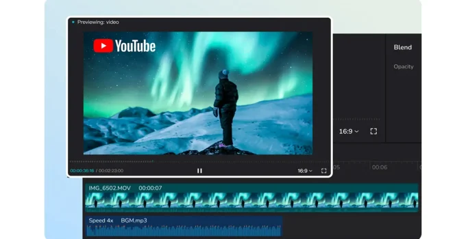 Excelência Visual: Integrando um video editor online e Ferramentas de Restauração de Imagem