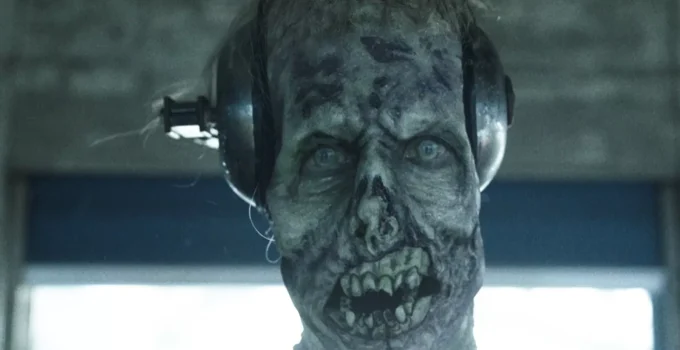 Cabeça zumbificada em cena do episódio 2 da 8ª temporada de Fear the Walking Dead.
