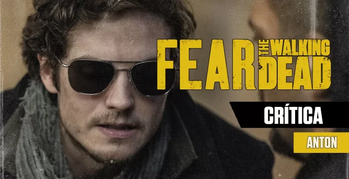 Troy de óculos escuro em cena do Episódio 7 da 8ª temporada de Fear the Walking Dead.